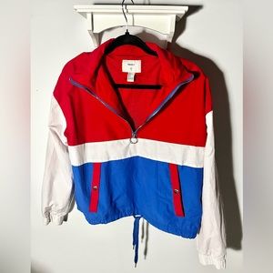 Retro windbreaker